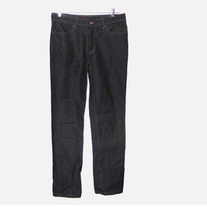 McDonald's Official Uniform Pants - Men's Black 32 Waist Cotton Blend Hook Cuff